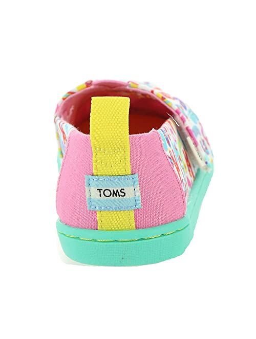 TOMS Girl's Play Doh Color-Block Tiny Cordones Cupsole (Toddler/Little Kid)