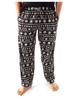 Nightmare Before Christmas Lounge pants Jack Skellington Mens Pyjama Bottoms