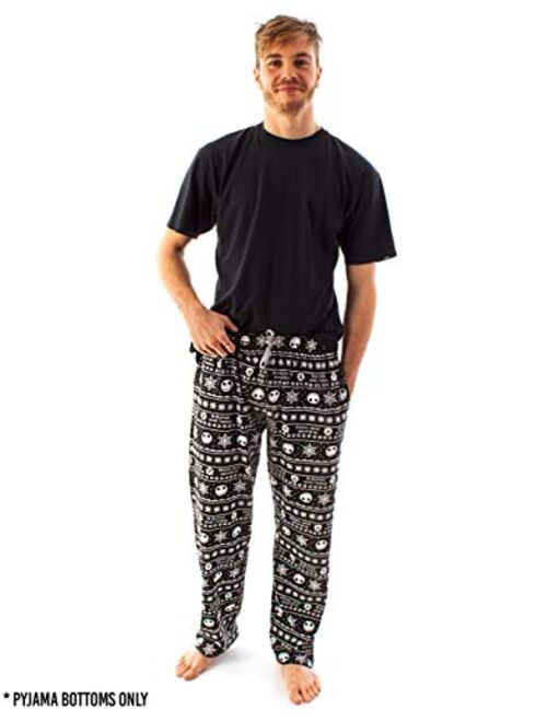 Disney Nightmare Before Christmas Lounge pants Jack Skellington Mens Pyjama Bottoms