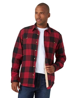 Authentics Men's Long Sleeve Heavyweight Fleece Shirt