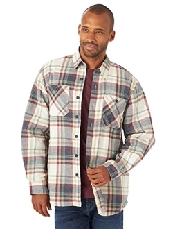 Authentics Men's Long Sleeve Heavyweight Fleece Shirt