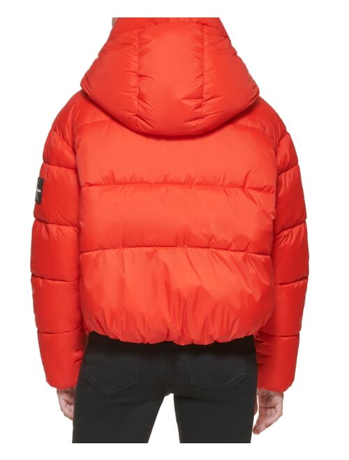 Calvin Klein Hooded Boxy Puffer Jacket