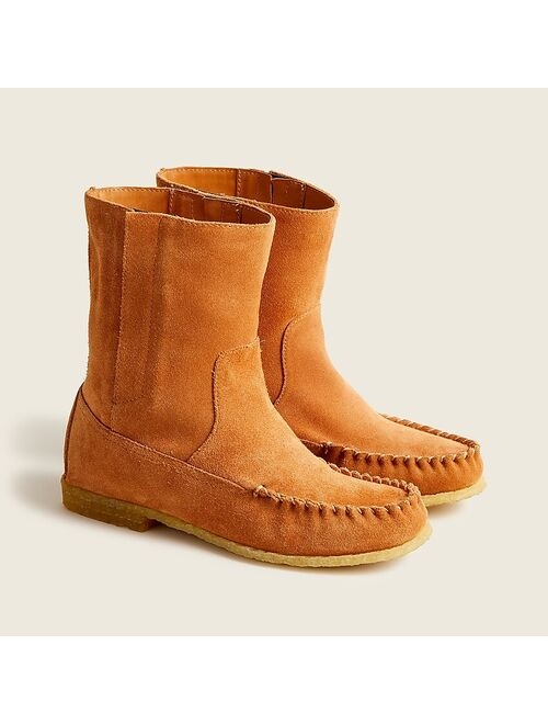 J.Crew Moc-boots in suede