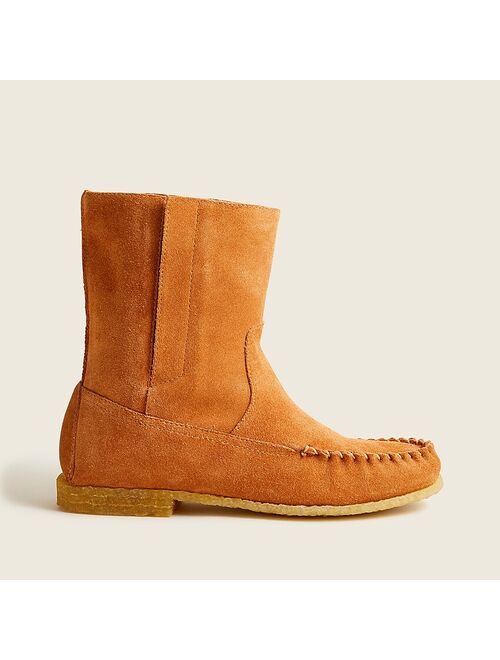 J.Crew Moc-boots in suede