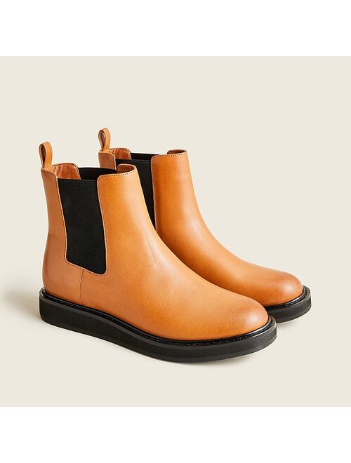 J.Crew Leather pull-on boots