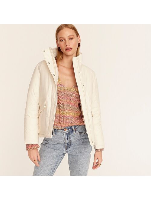 Buy J.Crew Sherpa-lined puffer jacket with Primaloft® online | Topofstyle