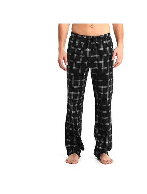 Buy Idtswch Mens Tall Pajama Pants 34/36/38 Long Inseam Plaid Lounge ...