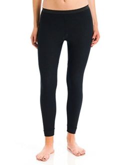 Women's Performance Rib Knit Thermal Underwear Pant with Silvadur