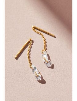 Tai Rittichai Geo Double Stone Drop Earrings