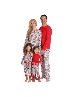 Dreamwave Matching Family Pajama Sets for Christmas Holiday