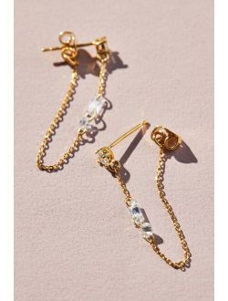 Tai Rittichai Studded Chain Earrings