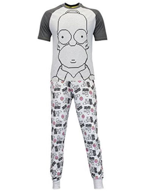 The Simpsons Mens' Homer Simpson Pajamas