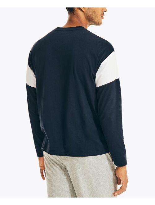Nautica Men's Colorblocked Pajama Top