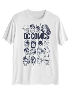 Big Boys DC Crew Short Sleeves Graphic T-shirt