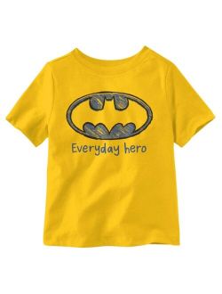 Hybrid Little Boys Everyday Hero Graphic T-shirt