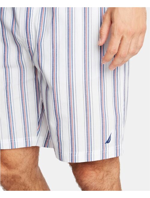 Nautica Men's Cotton Striped Pajama Shorts