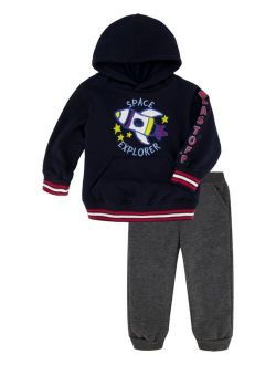 Little Boys Hoodie and Jogger Set, 2 Piece