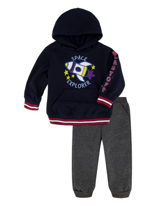 Kids Headquarters Little Boys Hoodie and Jogger Set, 2 Piece