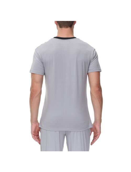 INK+IVY INK + IVY Heat retaining Crew neck contrast Short Sleeve Pajama Tee