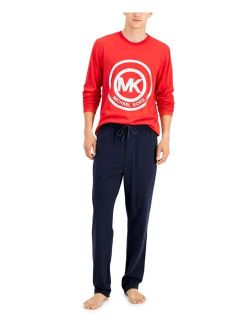 Men's Cotton Logo Graphic T-Shirt & Pajama Joggers Gift Set