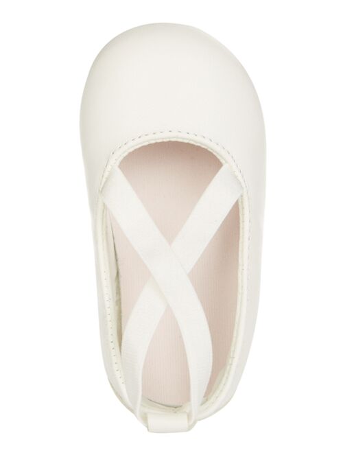First Impressions Baby Girls Criss-Cross Ballet Flats, Created for Macy's