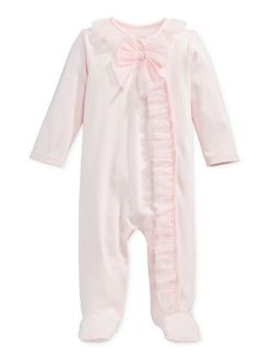 Baby Girls Footed Tulle Coverall, Created for Macy's