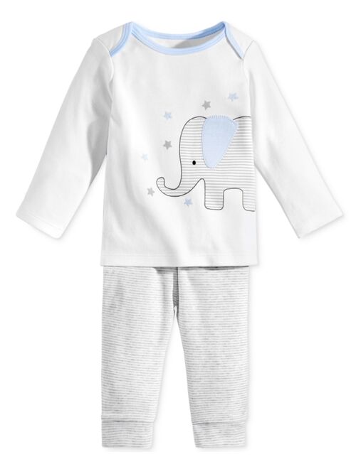 First Impressions Baby Boys 2-Pc. Elephant Top & Pants Set, Created for Macy's