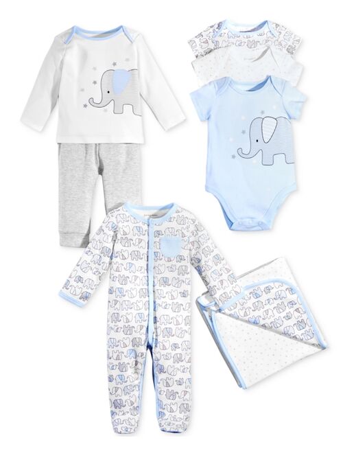 First Impressions Baby Boys 2-Pc. Elephant Top & Pants Set, Created for Macy's