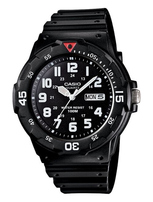 Casio Men's Black Resin Strap Dive Watch 43mm