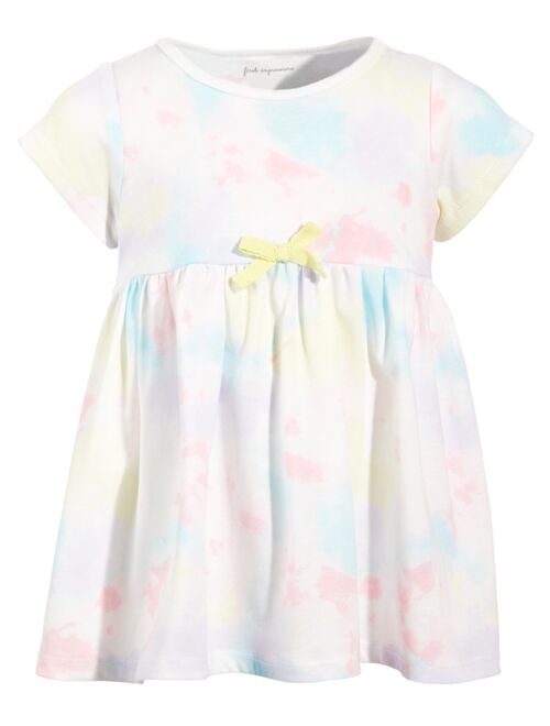 First Impressions Baby Girls Sugar Splash Tie-Dye Short-Sleeve Tunic, Created for Macy's