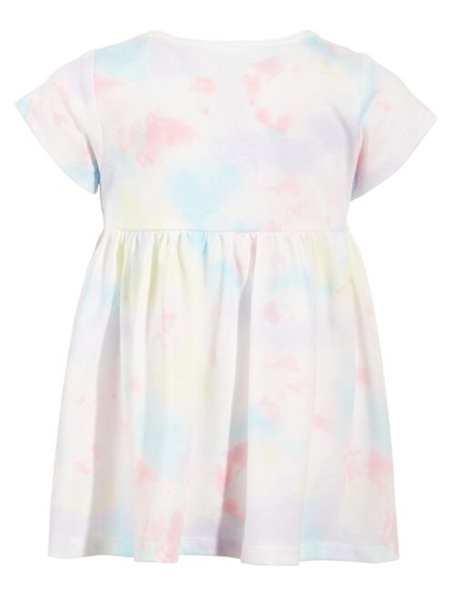 First Impressions Baby Girls Sugar Splash Tie-Dye Short-Sleeve Tunic, Created for Macy's