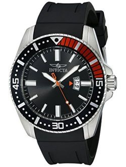 Men's 21392 Pro Diver Analog Display Quartz Black Watch