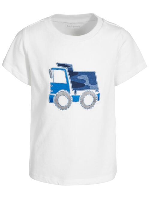 First Impressions Baby Boys Dynamic Dump Truck Cotton T-Shirt, Created for Macy's