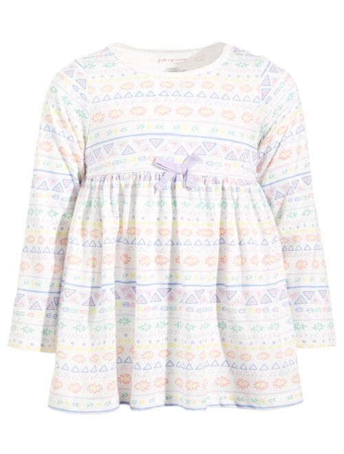 First Impressions Toddler Girls Scribble Fair Isle Tunic, Created for Macy's