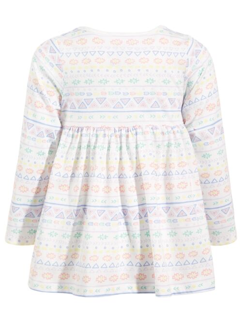 First Impressions Toddler Girls Scribble Fair Isle Tunic, Created for Macy's