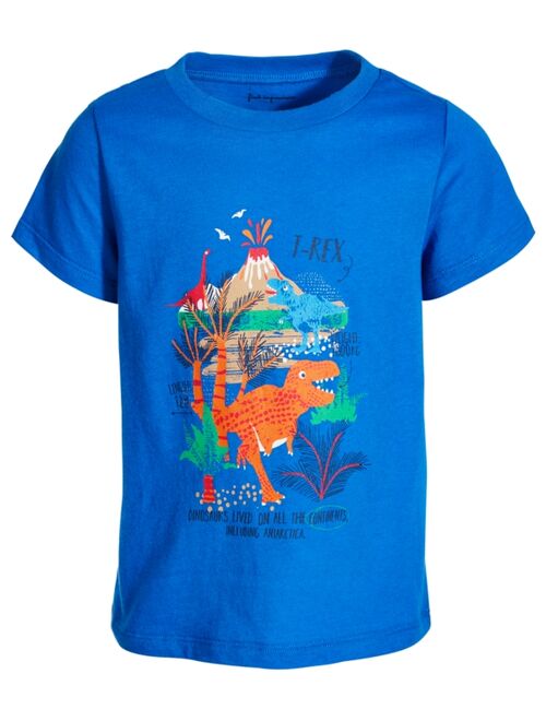 First Impressions Baby Boys Dino Planet Cotton T-Shirt, Created for Macy's
