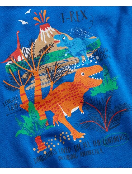 First Impressions Baby Boys Dino Planet Cotton T-Shirt, Created for Macy's