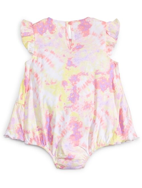 First Impressions Baby Girls Tie-Dye Cotton Sunsuit, Created for Macy's