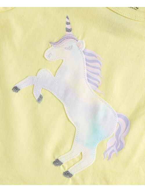 First Impressions Toddler Girls Unicorn T-Shirt, Created for Macy's