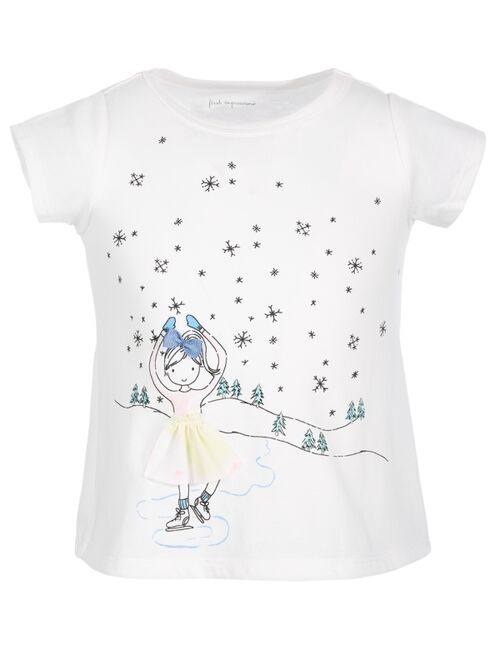First Impressions Baby Girls Skater Girl T-Shirt, Created for Macy's