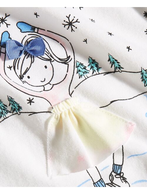 First Impressions Baby Girls Skater Girl T-Shirt, Created for Macy's