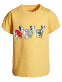 Baby Boys Colorful Puppies Cotton T-Shirt, Created for Macy's