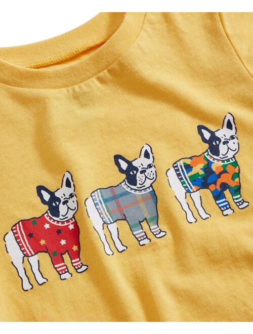 First Impressions Baby Boys Colorful Puppies Cotton T-Shirt, Created for Macy's