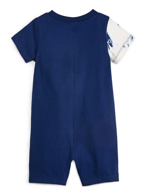 First Impressions Baby Boys Shibori Spray Sunsuit, Created for Macy's