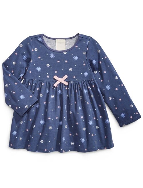 First Impressions Baby Girls Snowflake Sweetie Long-Sleeve Tunic, Created for Macy's