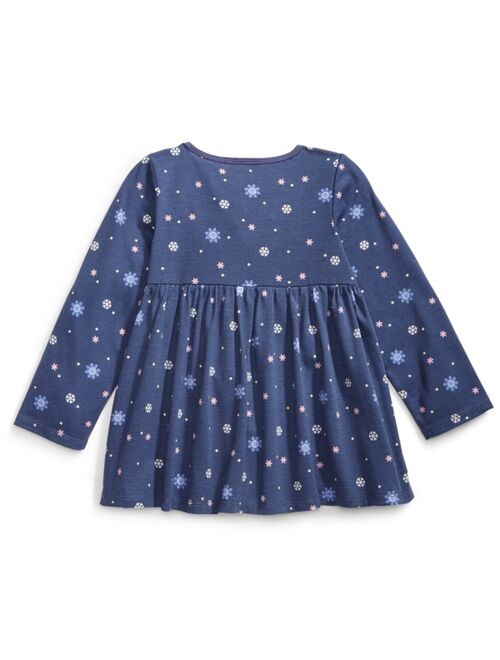 First Impressions Baby Girls Snowflake Sweetie Long-Sleeve Tunic, Created for Macy's