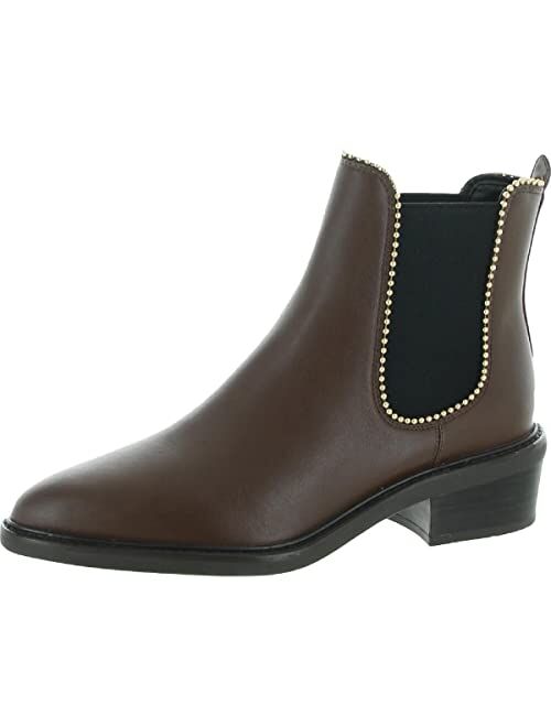 COACH Bowery Leather Bootie
