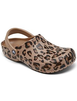 Women's Classic Printed Clog Shoes from Finish Line