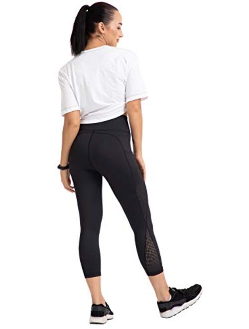 UURUN High Waisted Leggings for Women,Yoga Pants with Pockets, Tummy Control, Squat Proof, for Workout, Running