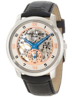 Charles-Hubert, Paris Men's 3933 Premium Collection Stainless Steel Mechanical Watch